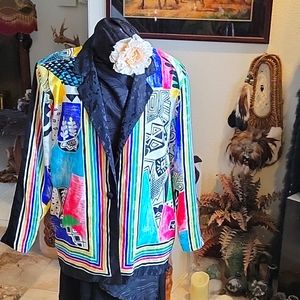 SATIN LIGHTWEIGHT BLAZER